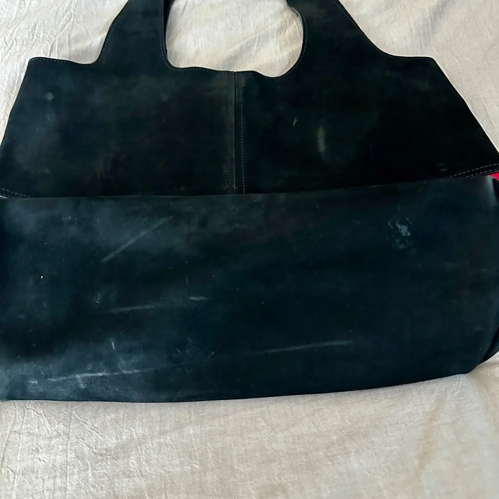 Nena & Co Black Leather Tote Bag - Picture 4 of 6